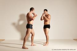 Fighting reference poses of Norbert & Radan